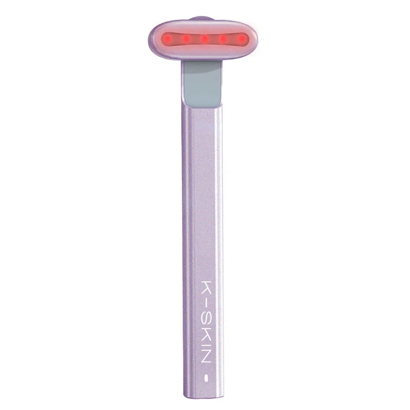Masajeador Facial Skincare 4 en 1 con Luz LED Roja